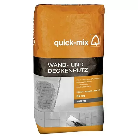 Quick-Mix  Wand- & Deckenputz