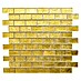 Mosaikfliese Uni Gold XCM 8GO35 