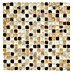 Mosaikfliese Quadrat Crystal Mix XIC 1053 