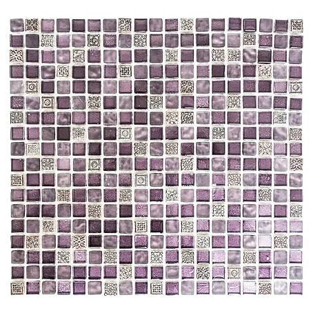 Mosaikfliese Quadrat Crystal Mix XCM M970
