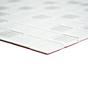 Zelfklevend mozaïek Quadrat Crystal Mix SAM 4CM20 (30 x 30 cm, Wit, Mat)
