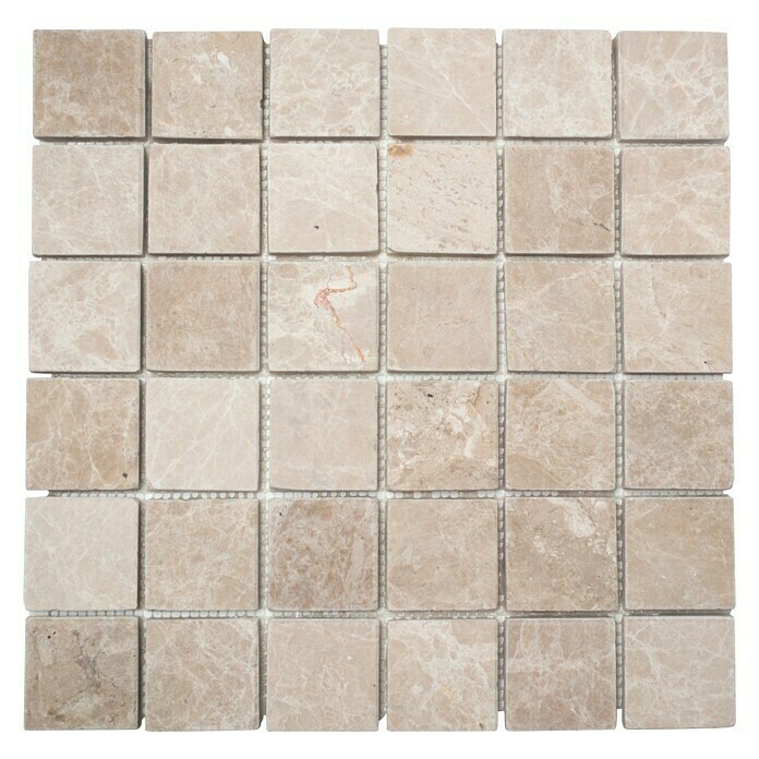 Mozaïektegel Quadrat XNT 46604 (30,5 x 30,5 cm, Beige, Mat)