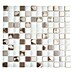 Mosaikfliese Quadrat Crystal Mix XAM A841 