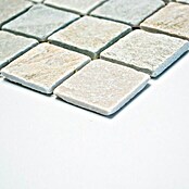 Mozaïektegel Quadrat XQM 001M (30,5 x 30,5 cm, Beige/Grijs, Mat)