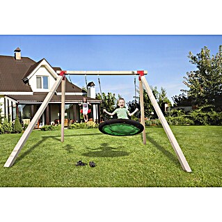 Weka Schaukel Drachenschaukel Tabaluga (B x L: 286 x 315 cm, Holz)