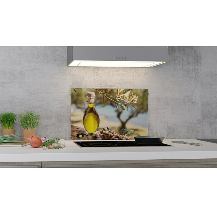 CUCINE Küchenrückwand (Toskana, 60 x 40 cm, Stärke: 6 mm, Einscheibensicherheitsglas (ESG))