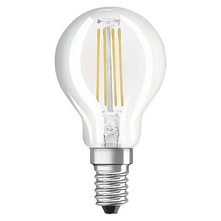 Osram Retrofit LED-Lampe Tropfenform E14 klar