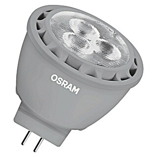 Osram Bombilla LED Superstar MR11 (GU4, Intensidad regulable, Blanco cálido, 184 lm, 2,8 W)