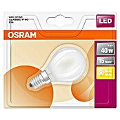 Osram LED-Leuchtmittel Retrofit Classic P (4 W, E14, Warmweiß, Nicht Dimmbar, Matt)