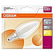 Osram Ledlamp Retrofit Classic B (4 W, E14, Warm wit, Niet dimbaar, Mat, Energielabel: A++)
