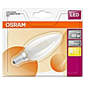 Osram Bombilla LED Retrofit Classic B (4 W, E14, Blanco cálido, No regulable, Mate, Clase de eficiencia energética: A++)