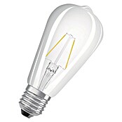 Osram LED-Leuchtmittel Retrofit Classic ST (2 W, E27, Warmweiß, Klar)