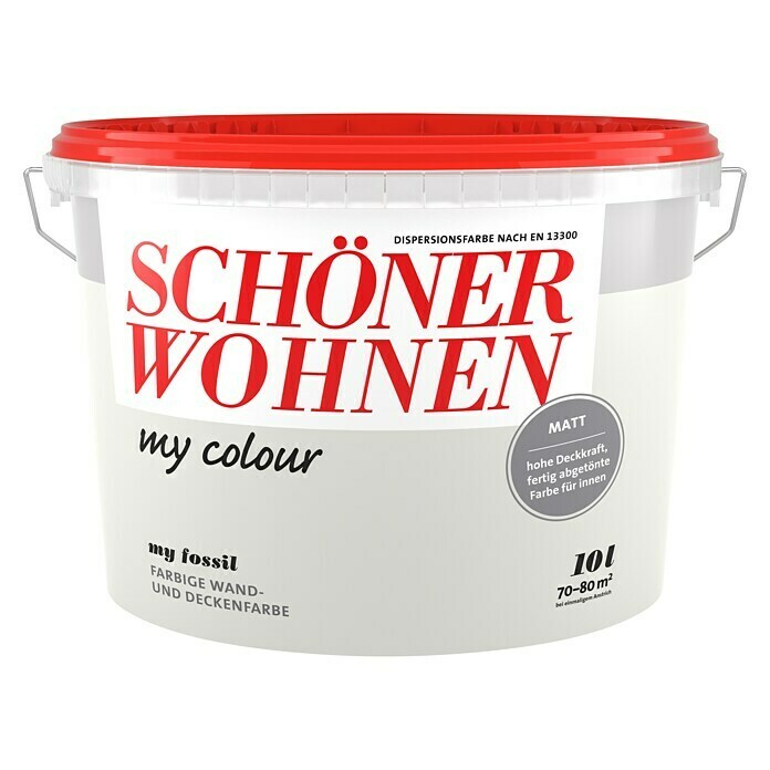 Schöner Wohnen my colour Wandfarbe (Fossil, Matt, 10 l)