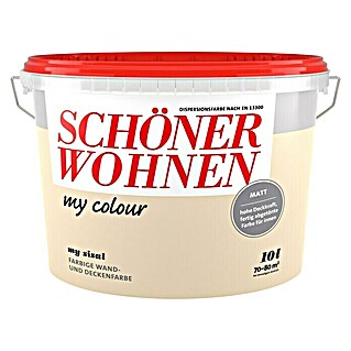 SCHÖNER WOHNEN-Farbe my colour Wandfarbe (My Sisal, Matt, 10 l)