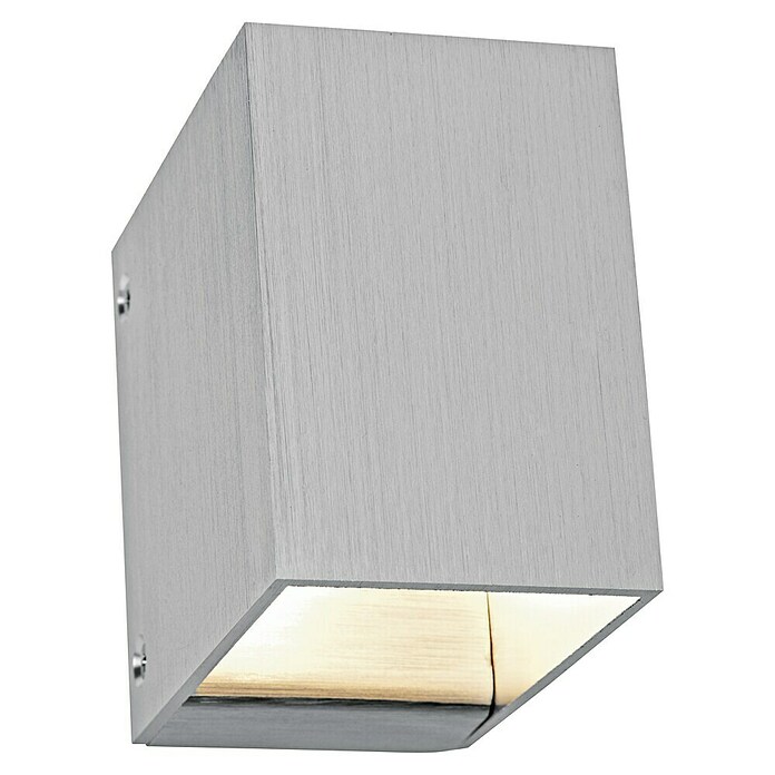 Voltolux Alu-Design Aplique de pared (L x An x Al: 9,7 x 6,4 x 10 cm)