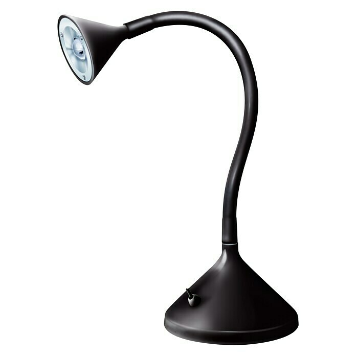 Tween Light Swan Lámpara de sobremesa (1 luz, 3 W, Negro, Altura: 30 cm)