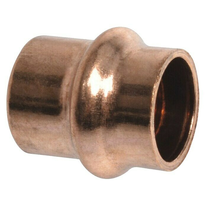 Kupfer-Presskappe (Durchmesser: 15 mm, Presskontur: V)