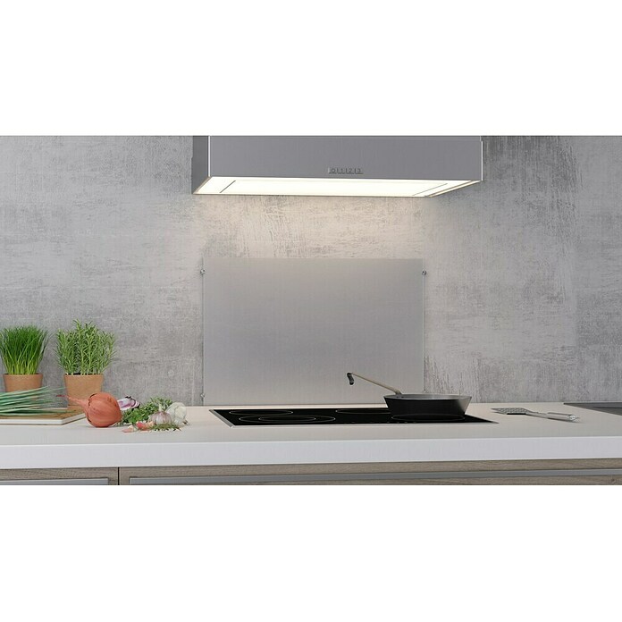 CUCINE Küchenrückwand (Satiniert, 60 x 40 cm, Stärke: 6 mm, Einscheibensicherheitsglas (ESG))