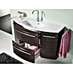 Camargue Swing Waschtischunterschrank (44 x 120 x 63 cm, Darkoak, Matt)