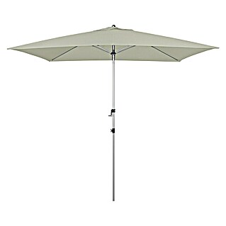 Doppler Expert Marktschirm Auto Tilt (Greige, Bespannungsmaß (L x B): 300 x 200 cm)