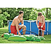 Intex Bomba de pistón doble Quick III (1 x bomba de pistón doble, 4 x adaptador)