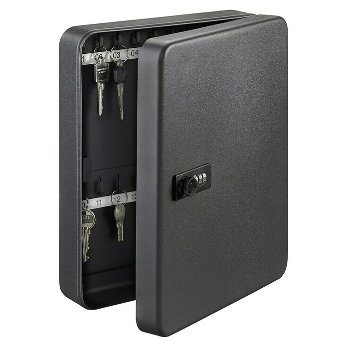 Schlüsselbox KC36C (Anzahl Haken: 36 Stk., L x B x H: 24 x 8 x 30 cm)