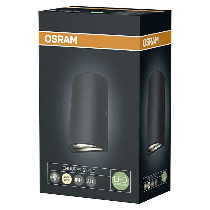 Osram Endura Style LED-Außenleuchte Updown (1-flammig, 12 W, Warmweiß, IP44)