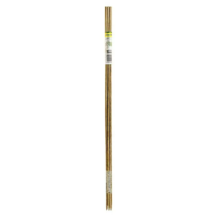 Gardol Splittstab - L x S: 50 x 0,15 cm, Natur, 10 Stk. - Eine Nahaufnahme von E-Gara Bio Getreide-Maisstangen, die als gesunder Snack für unterwegs oder zu Hause dienen.