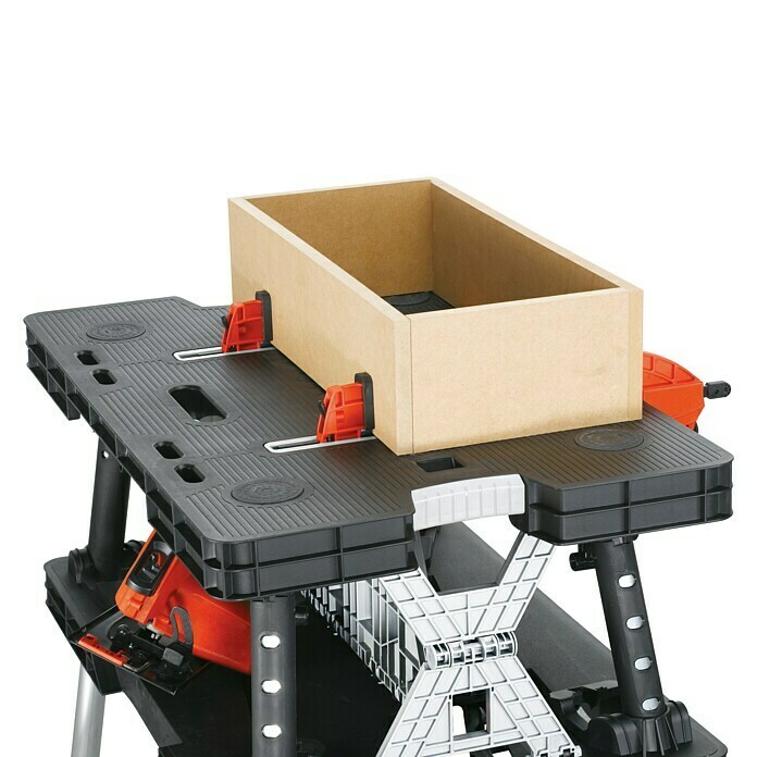 Keter Delovni pult  (Do x Š: 85 x 55 cm, Delovna višina: 76 cm, Nosilnost: 450 kg) | 1901 - Werkbänke/Tische | BADJ - Werkstatt - Einrichtung | BAD - Handwerkzeuge | BA - Handwerkzeuge | B - Werkz/Masch/Maschzubeh/Auto | BAUHAUS