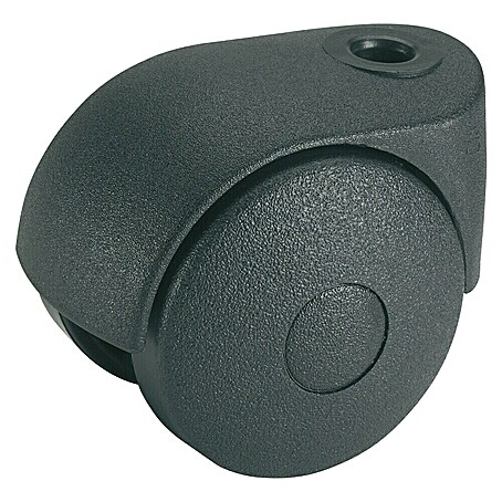 Stabilit Doppelrolle (Durchmesser Rollen: 50 mm, Traglast: 30 kg, Gleitlager, Mit Rückenloch, Durchmesser Rückenloch: 8 mm)