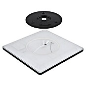 Globo LED stropna svjetiljka Sapana  (18 W, D x Š x V: 29,4 cm x 29,4 cm x 25 mm, Crna) | BAUHAUS