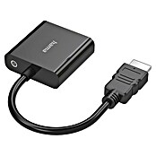 Hama Cable HDMI M-VGA H + Audio (Negro, 23 cm) | BAUHAUS