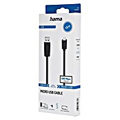 Hama Cable USB A 2.0 (1,5 m, Clavija USB A, clavija USB Mini B, Negro) | BAUHAUS
