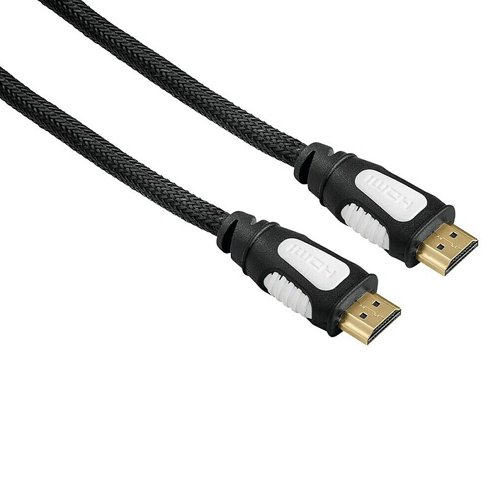 Hama Cable HDMI HSE 1,5m (Negro, 1,5 m, 18 Gbit/s) | BAUHAUS