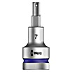 Wera Zyklop Steckschlüsseleinsatz (Innensechskantschrauben, Schlüsselweite: 7 mm, ½″)