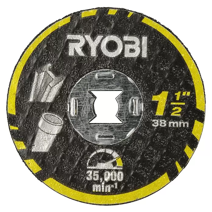 Ryobi Trennscheiben-Set Starter-Set RAR301-6Durchmesser: 38 mm, 6 -tlg. Front View