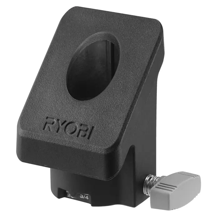 Ryobi Mehrzweck-Fräsvorsatz RARA902 - Passend für: Ryobi Akku-Multifunktionswerkzeuge RRT4 & RRT12 - Hier sehen wir eine Ryobi Werkzeughalterung, die ein praktisches Zubehör für die Werkstatt darstellt, um Werkzeuge ordentlich zu verstauen.