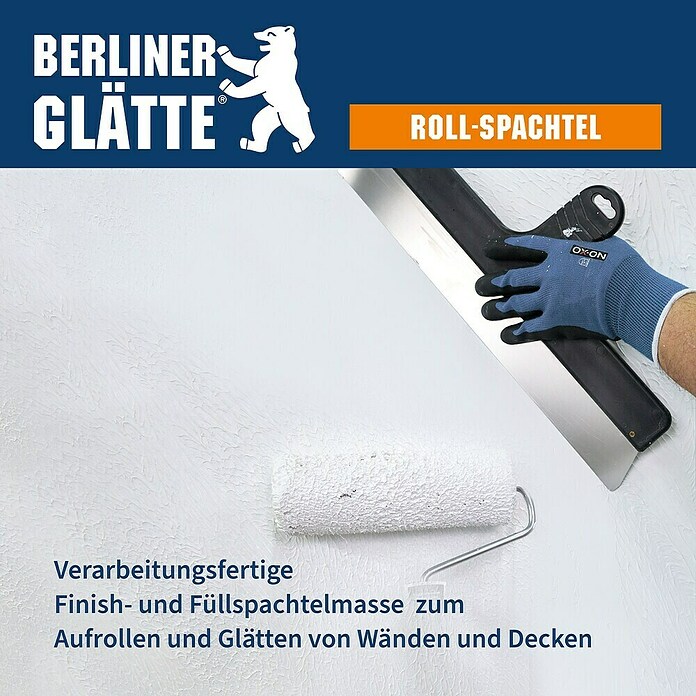 Berliner Glätte Rollspachtel (15 kg, Gebrauchsfertig) | BAUHAUS