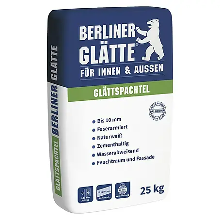 Berliner Glätte  Glättspachtel