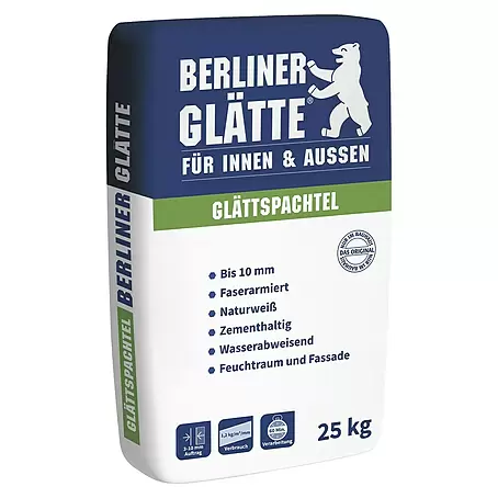 Berliner Glätte  Glättspachtel