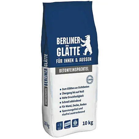 Berliner Glätte  Betonfeinspachtel