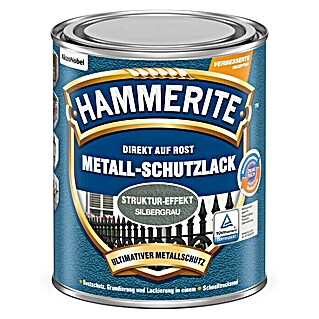 Hammerite Metall-Schutzlack Struktur-Effekt (Silbergrau, 750 ml, Matt, Lösemittelhaltig)