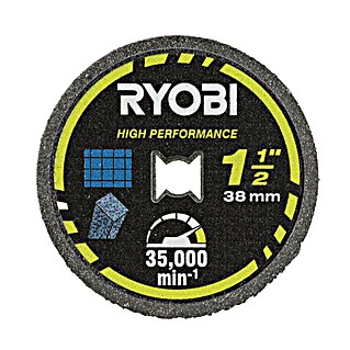 Ryobi Diamant-Trennscheibe RAR305 Twist-Lock (Durchmesser Scheibe: 38 mm, Passend für: Rotationswerkzeuge mit 3,2 mm (1/8