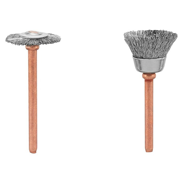 Ryobi Staalborstelset RAR202-2 (Werkdiameter: 17 mm - 19 mm, Passend bij: Roterende gereedschappen met een spantangcapaciteit van 3,2 mm (1/8