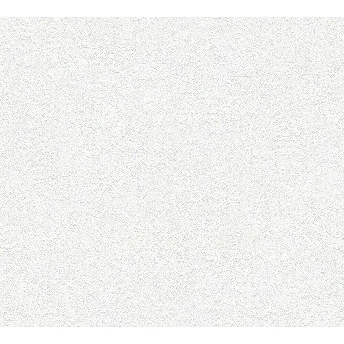 Atlantis Protect Vliestapete Rauputzoptik - Weiß, Uni, 10,05 cm x 0,53 m - Weiße Tapete mit leichter Textur für Wanddekoration. Das dezente Muster sorgt für eine elegante und schlichte Optik in jedem Raum.