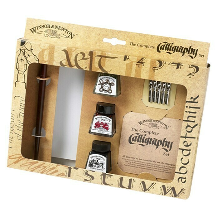 Winsor & Newton Calligraphy-Set10 -tlg. Front View