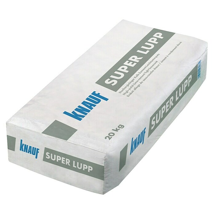 Knauf Marmorit Kalk-Zement-Leichtunterputz Super Lupp (20 kg) | BAUHAUS