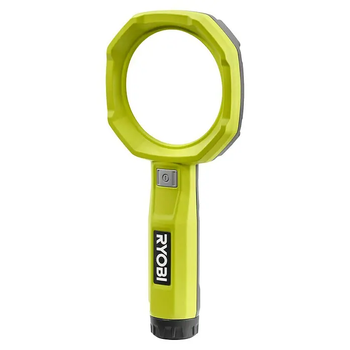 Ryobi 4V USB Akku-Lupenleuchte RML4-0 - 4 V, Ohne Akku - Das Ryobi-Akku-LED-Arbeitslicht bietet eine helle, kreisförmige Beleuchtung für verschiedene Aufgaben. Praktisch und vielseitig.
