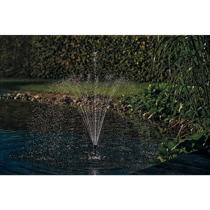 Pontec Teichbeleuchtung - Leistung: 1 W - Gartenteich-Fontäne: Schafft eine beruhigende Atmosphäre mit dieser stilvollen und effektiven Wasserfontäne für Ihren Teich.