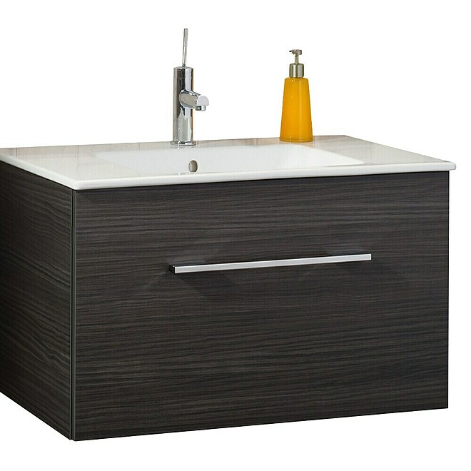 Camargue Stella K Waschtischunterschrank  (Dark Oak)